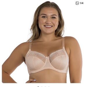 Parfait Chic Lace Women's Bra in Soft Beige